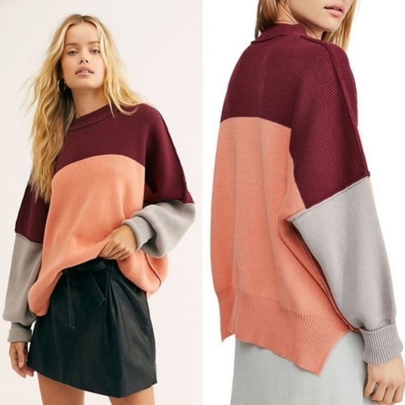 Free People Sweaters - Free People Easy Street oversized sweater XS